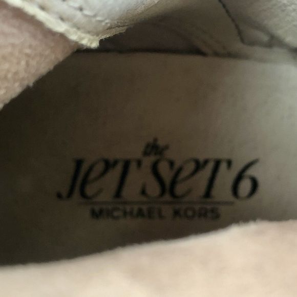 MICHAEL KORS Tall Fulton Black Brown Leather Harness Knee High Boots Women 6.5M - Picture 12 of 16